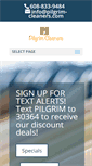 Mobile Screenshot of pilgrim-cleaners.biz